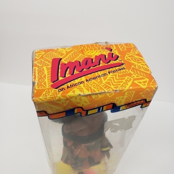 Imani 11.5" African American Princess Kente Fun 1991 Vintage Doll - Picture 6 of 10
